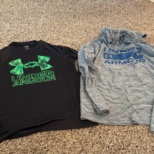 Under Armour Kids' Black and Gray Sweatshirts